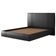 Cama Queen Flutuante Com Cabeceira 160cm Astra S04 Couríssimo Preto - Lyam Decor