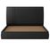 Cama Queen Flutuante Com Cabeceira 160cm Astra S04 Couríssimo Preto - Lyam Decor