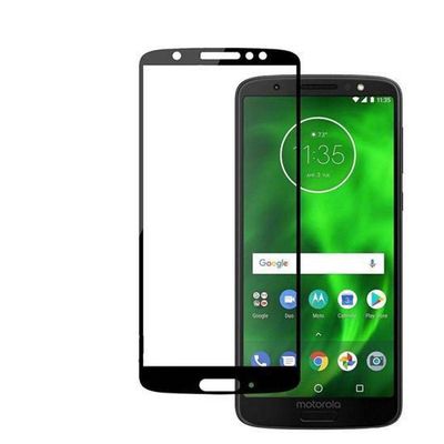 Pelicula De Vidro 3d 4d 5d Para Moto G6 Plus Xt1926 - Preta