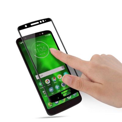 Pelicula De Vidro 3d 4d 5d Para Moto G6 Plus Xt1926 - Preta