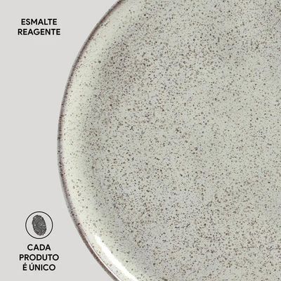 Conjunto de Pratos Rasos Bio 29cm 6 Peças Porto Brasil n/a