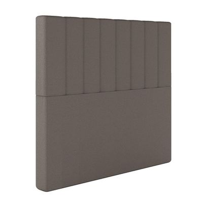Cabeceira Estofada Casal 140 Cm Esmeralda Corino Marrom