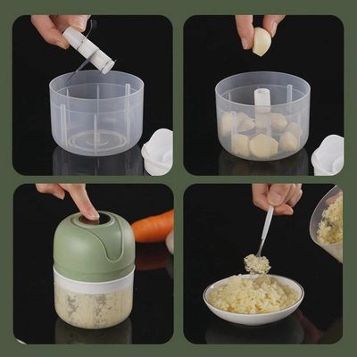 Mini Triturador Eletrico Alimentos Processador Portátil