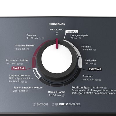 Máquina de Lavar Mueller 13kg, com Ultracentrifugação e Ciclo Rápido MLA13 Branco / 220V