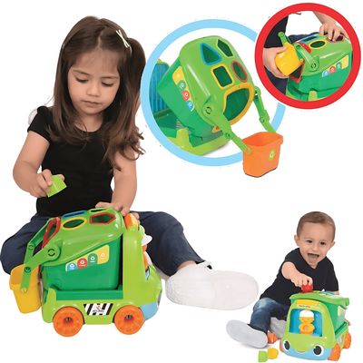 Carrinho Truckids Coleta Legal - MercoToys
