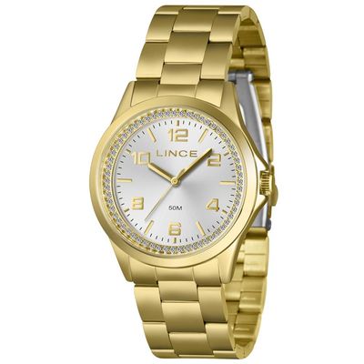 Relógio Lince Feminino Ref: Lrgj179l38 S2kx Casual Dourado