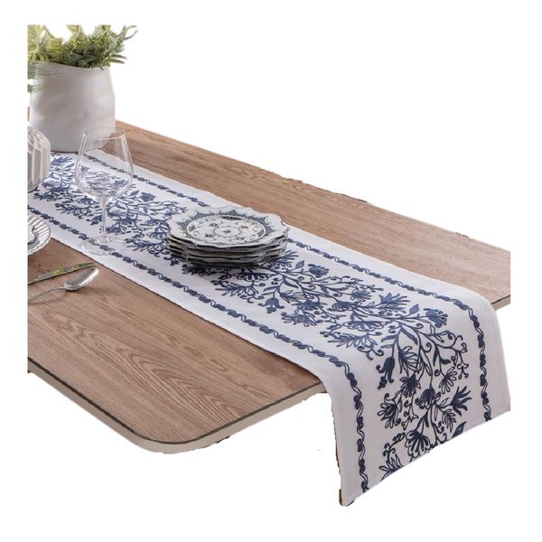 Caminho de Mesa 40x220cm Holanda Jolitex Caminho de Mesa 40x220cm Holanda Jolitex