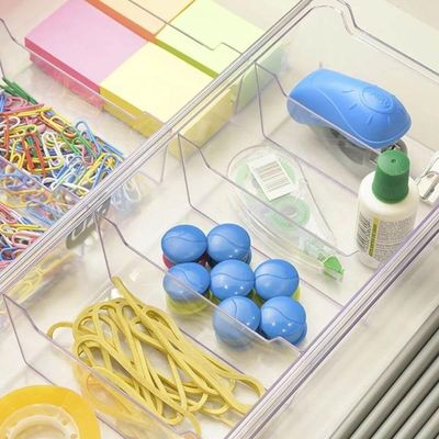 Kit Organizador de Maquiagem Acrílico e Colmeia de Gavetas G Multiuso