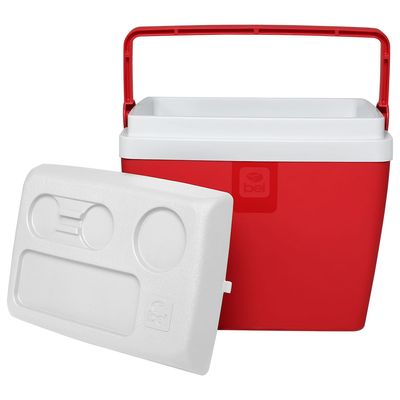 Caixa Térmica 30 Litros Vermelha Bel Único / Vermelho