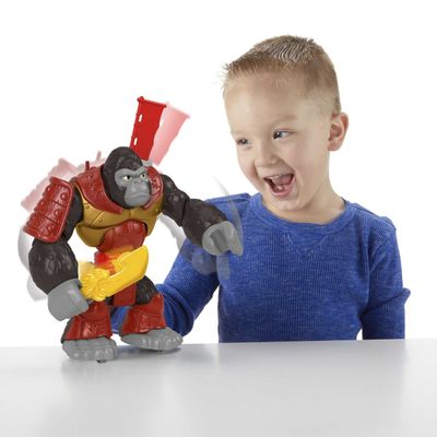 Boneco Gorila Samurai 20cm Modo De Ataque - Mattel GYX01