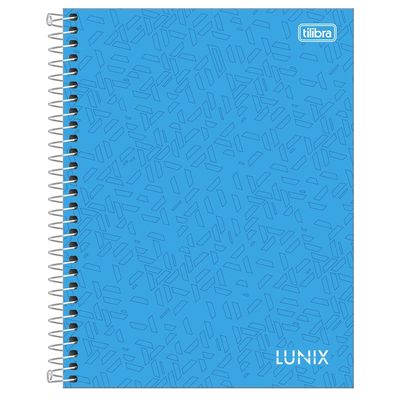 Caderno Universitário Tilibra Capa Dura Lunix 1 Matéria 80 Folhas - Item Sortido