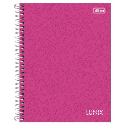 Caderno Universitário Tilibra Capa Dura Lunix 1 Matéria 80 Folhas - Item Sortido