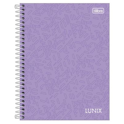 Caderno Universitário Tilibra Capa Dura Lunix 1 Matéria 80 Folhas - Item Sortido