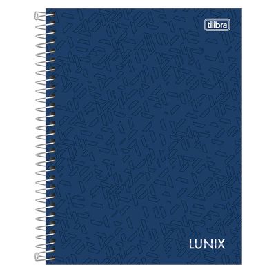 Caderno Universitário Tilibra Capa Dura Lunix 1 Matéria 80 Folhas - Item Sortido