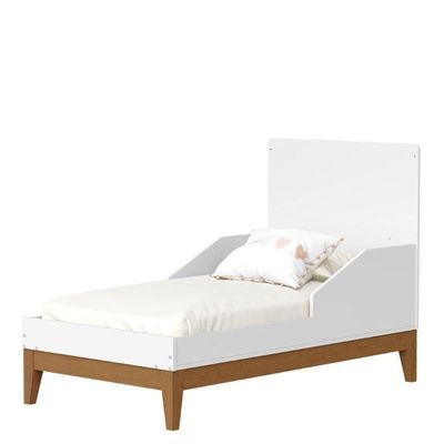 Berço Americano Flip Branco Acetinado Savana - Reller