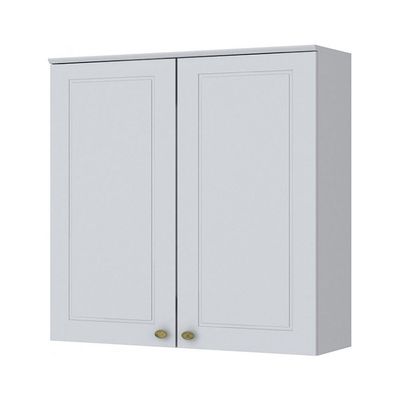 Armário Aéreo 2 Portas 80 cm Americana C356 Henn Branco