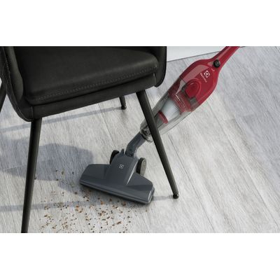 Aspirador de Pó Vertical com Fio Electrolux 1100W 2 em 1 Filtro HEPA Vermelho (STK13) 127V