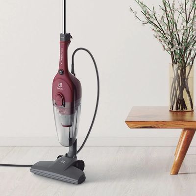 Aspirador de Pó Vertical com Fio Electrolux 1100W 2 em 1 Filtro HEPA Vermelho (STK13) 127V