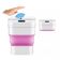 Lixeira Automática Inteligente Sensor Smart Cesto Retrátil à Prova D’água Viagem Camping Rosa