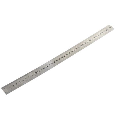 Régua Metal Inoxidável Baixo Relevo 40cm