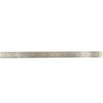 Régua Metal Inoxidável Baixo Relevo 40cm