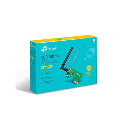 Placa De Rede Wireless Pci-express 150mbps C- Low Profile Tl-wn781nd