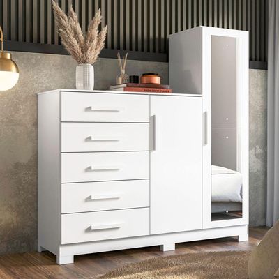 Cômoda New Master Branco - Albatroz Móveis