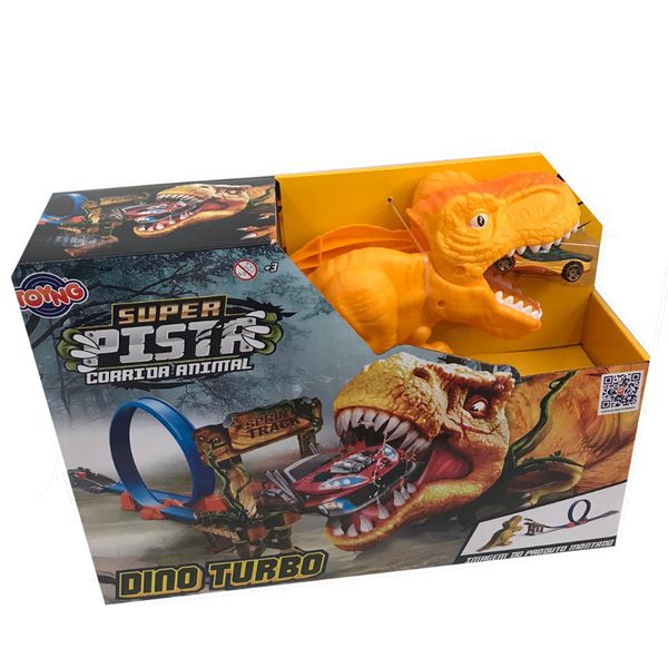 Pista com Carrinho Dinossauro 1 Looping - Toyng 43372