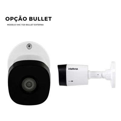 Kit Cftv 8 Cameras Intelbras Com Dvr 8 Canais Cameras 1120b