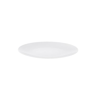 Prato Raso Tramontina Leonora em Porcelana Branca 25 cm