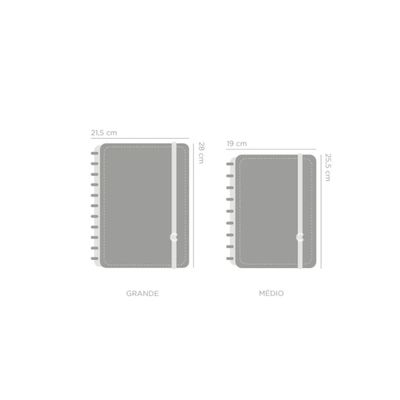 CADERNO ROSE KEY BY ISA AKKARI - CADERNO INTELIGENTE GRANDE