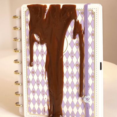 CADERNO ROSE KEY BY ISA AKKARI - CADERNO INTELIGENTE GRANDE