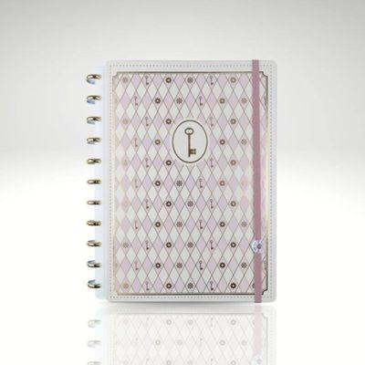 CADERNO ROSE KEY BY ISA AKKARI - CADERNO INTELIGENTE GRANDE