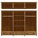Guarda Roupa Casal 12 Portas Com Espelho e Maleiro Mazzaro F06 Freijó - Lyam Decor
