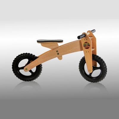Bicicleta de Madeira Woodbike - Woodline - Preto - Camará