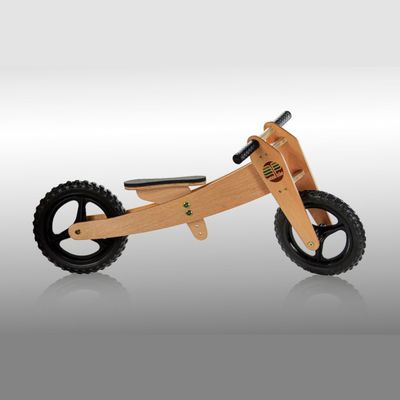 Bicicleta de Madeira Woodbike - Woodline - Preto - Camará