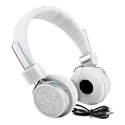 Fone Bluetooth Over-Ear Dobrável com Som Hi-Fi, 8h de Bateria e Conexão Estável - Bluetooth Microfone Som | Cor:Preto