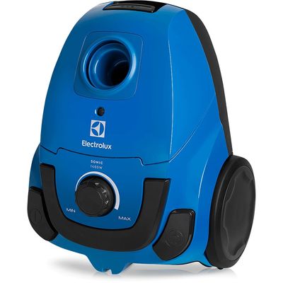Aspirador de Pó com Saco Electrolux 1400W Compacto Sonic com tripla filtragem Azul (SON10) 127V