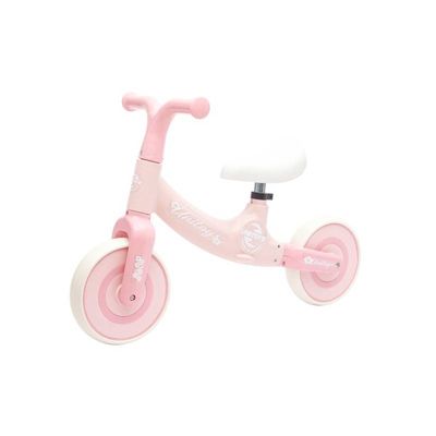 Bicicleta de Equilíbrio Infantil Rosa Sem Pedal 02 Rodas