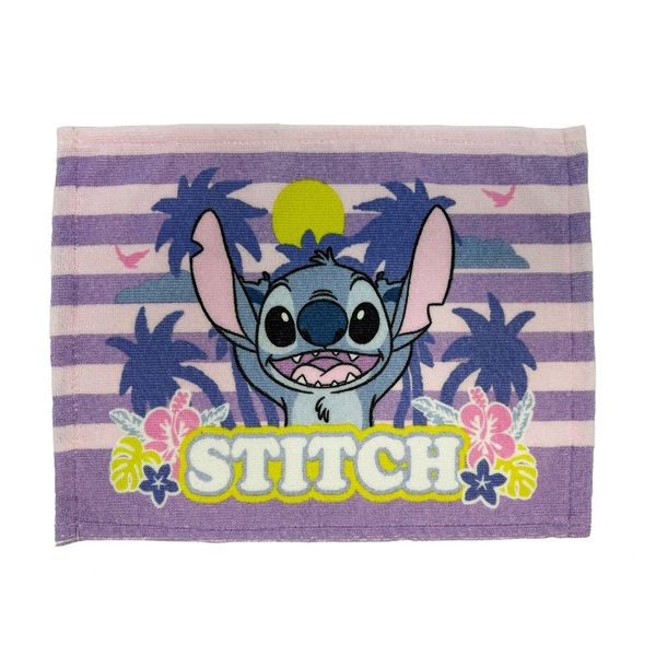 Toalha de Lancheira Aveludada 28x40cm Stitch Lepper
