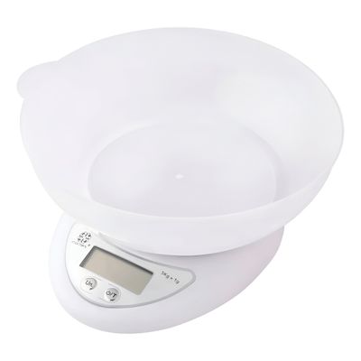 Balança Culinária 5kg Digital Cozinha Alimentos Recipiente - Precisão Profissional para Suas Receitas