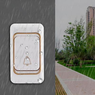 Campainha Residencial Sem Fio | Instalação Fácil, 32 Melodias e Alcance de 100m - Pilha Resistente Tomada