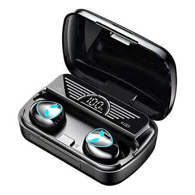 Fone Bluetooth Intra Auricular TWS Touch Redução de Ruído Cor:Preto