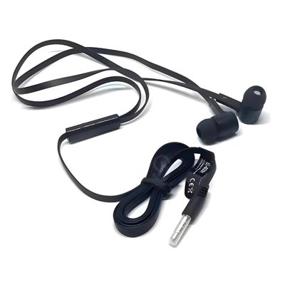 Fone Intra-Auricular Microfone Anti-Ruído com Fio Cor:Preto