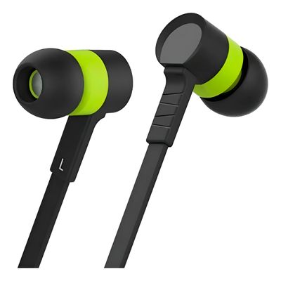 Fone Intra-Auricular Microfone Anti-Ruído com Fio Cor:Preto