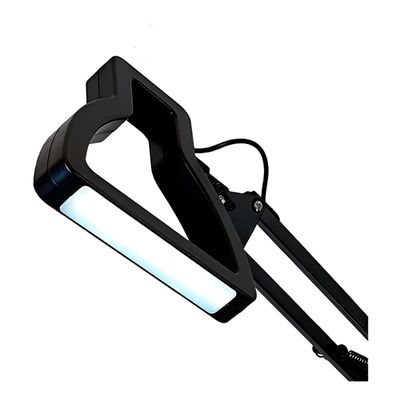 Luminária de Mesa 3D Lâmpada Dimerizável LED Preto - Design Moderno e Elegante para Casa e Escritório