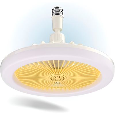 Luminária Ventilador de Teto Luz LED Quarto Sala Iluminação - Silencioso, Moderno e Elegante