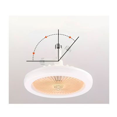 Luminária Ventilador de Teto Luz LED Quarto Sala Iluminação - Silencioso, Moderno e Elegante