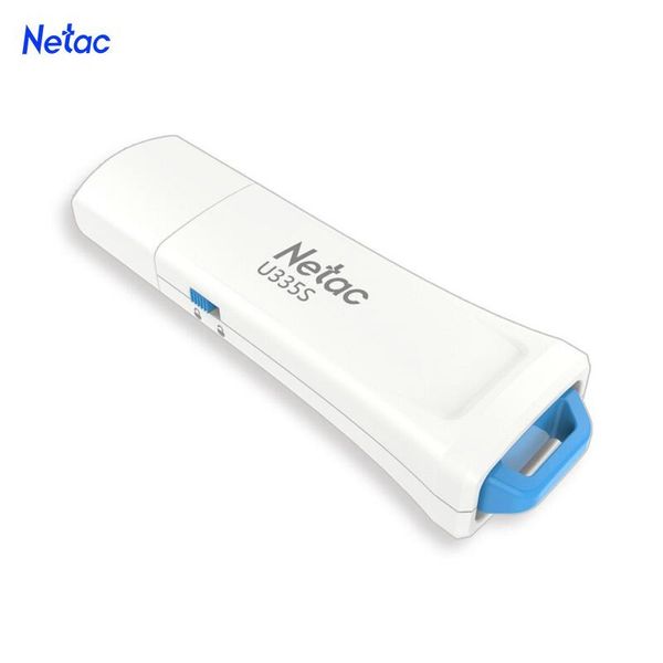 Pen Drive USB 3.0 Netac U335S com Proteção contra Gravação 16 GB