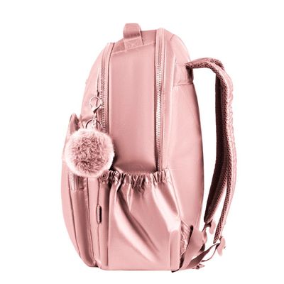 Mochila Feminina Perolada Rosa U / Rosa